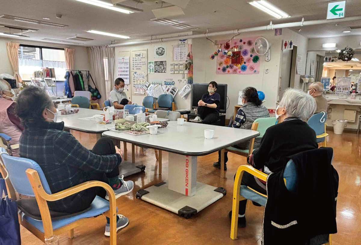 通所リハビリテーションの様子
