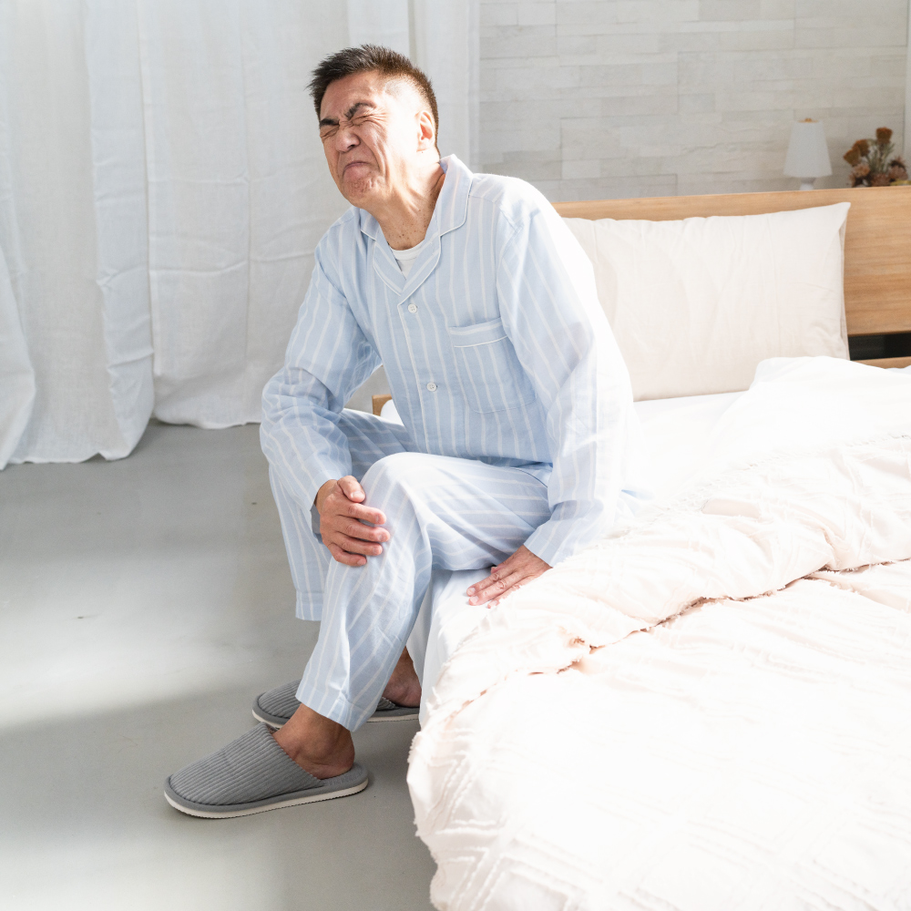 立ち上がるのが辛いイメージ