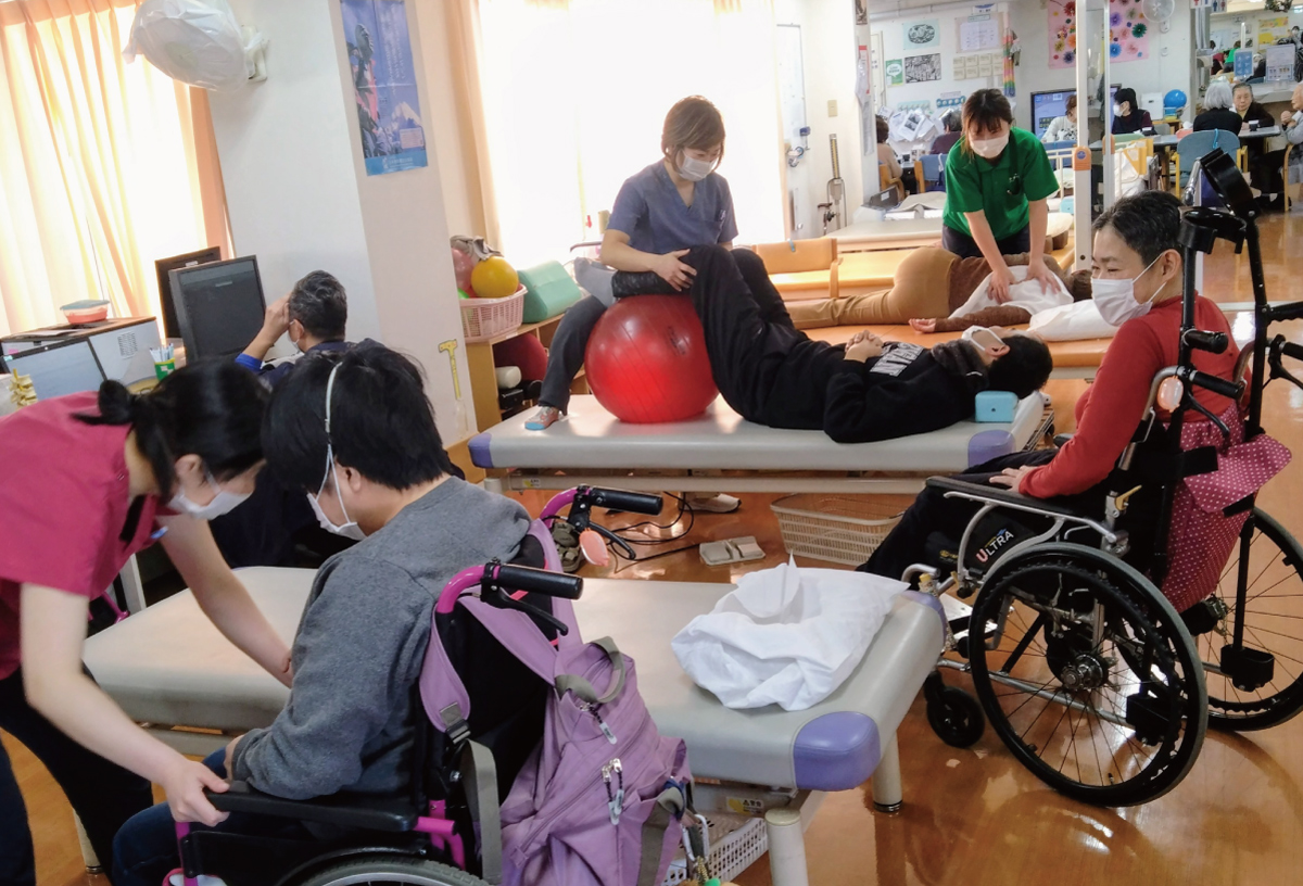 外来リハビリの様子